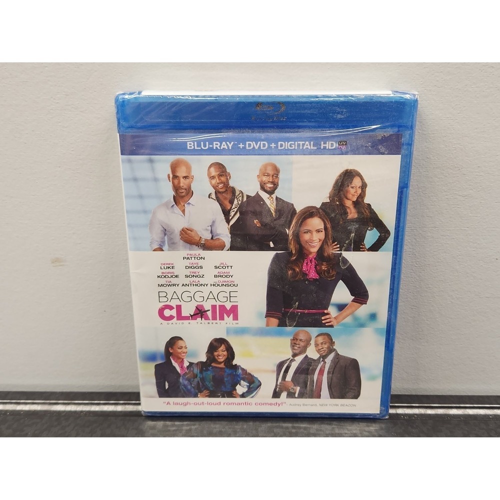Baggage Claim Blu-ray Combo Pack Paula Patton Comedy David E. Talbert ~ NEW
